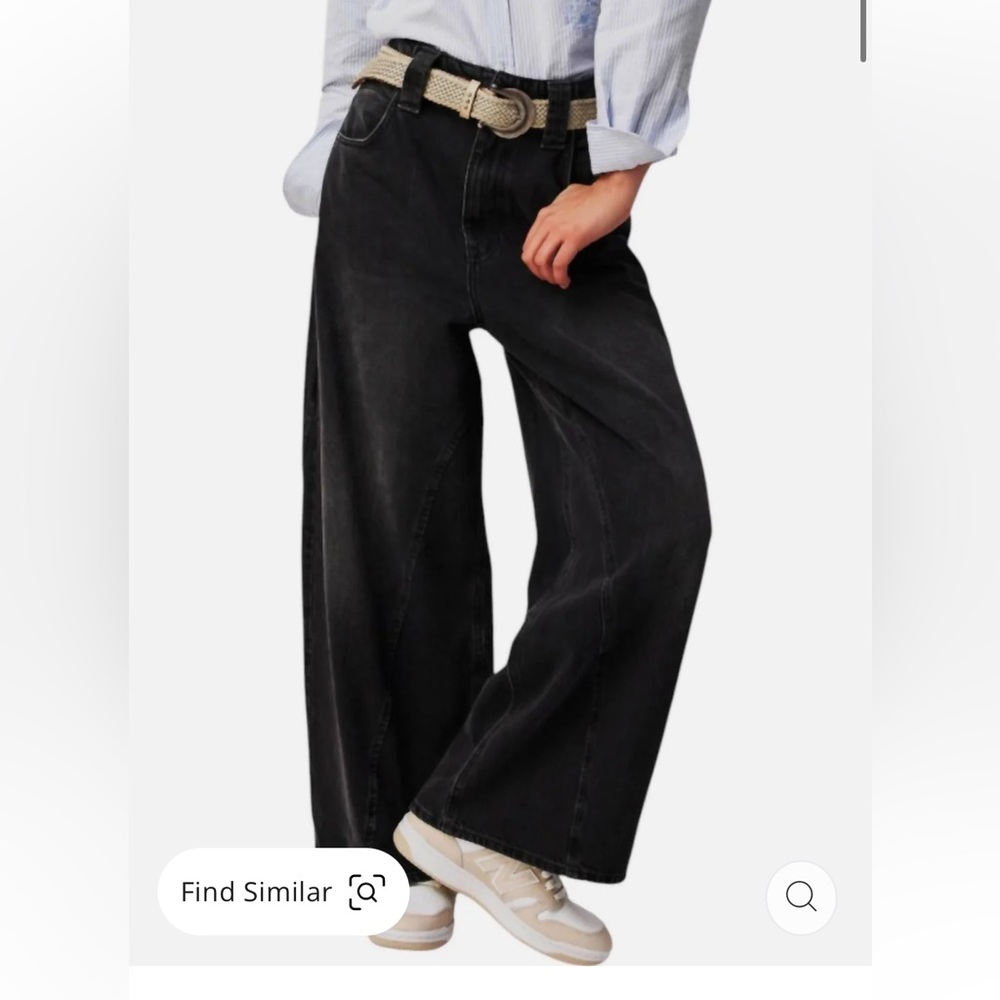 We The Free Chill Vibes Wide Leg Jeans